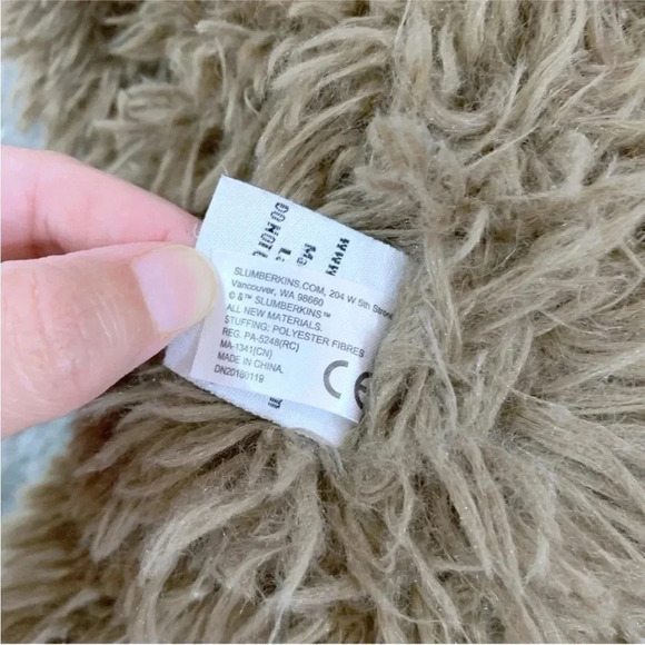 HTF RARE OG Slumberkins Big Foot Plush - Picture 13 of 15